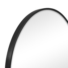 120cm Nova Oval Aluminium Wall Mirror
